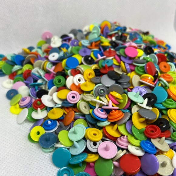 Snapbuttons High Quality DIY Clothing New Huge Lot - Picture 3 of 6
